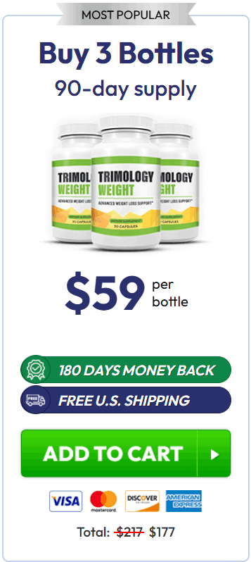 trimology weight price